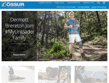 Tablet Screenshot of ossur.com.au