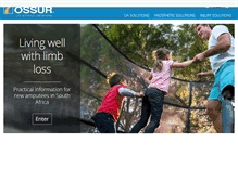 Tablet Screenshot of ossur.co.za