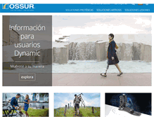 Tablet Screenshot of ossur.es